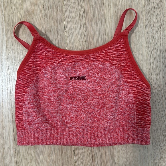Gymshark red bra and leggings set - Picture 2 of 5